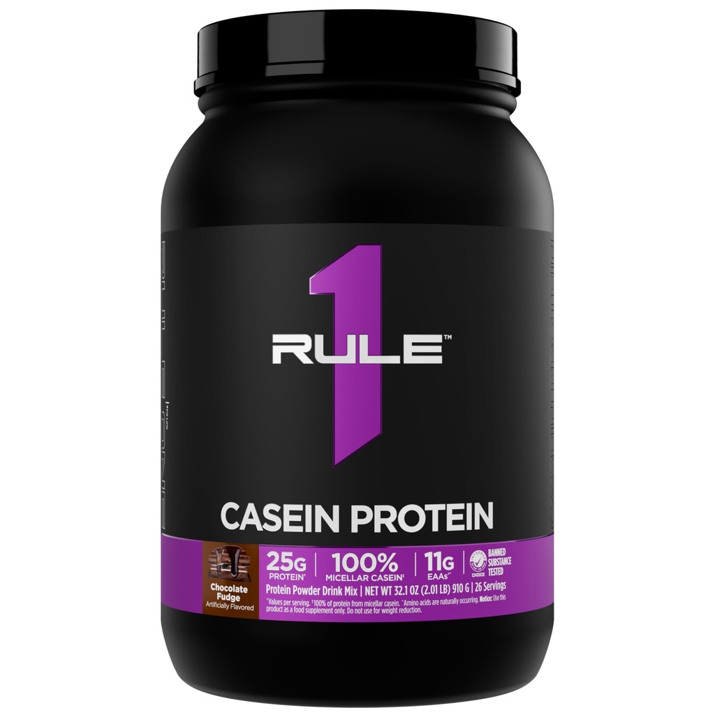 Pravilo 1 Kazein Protein - 25g proteini in 11g EAA na obroke iz micellarnega kazeina s počasnim sproščanjem za okrevanje čez noč in trajno dostavo med obroki (2 funta*, čokoladni puding)