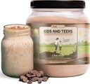 TruHeight Growth Protein Shake (Chocolate Milk Flavor, Whey) Naravna rast in razvoj Protein v prahu za otroke in najstnike - Hujšanje pijače - Pospešujejo Pediatrici, Picky Eater Vitamin, Starost 4+