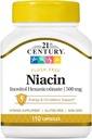 Niacin Flush Free 500 miligramov 110 kapsul