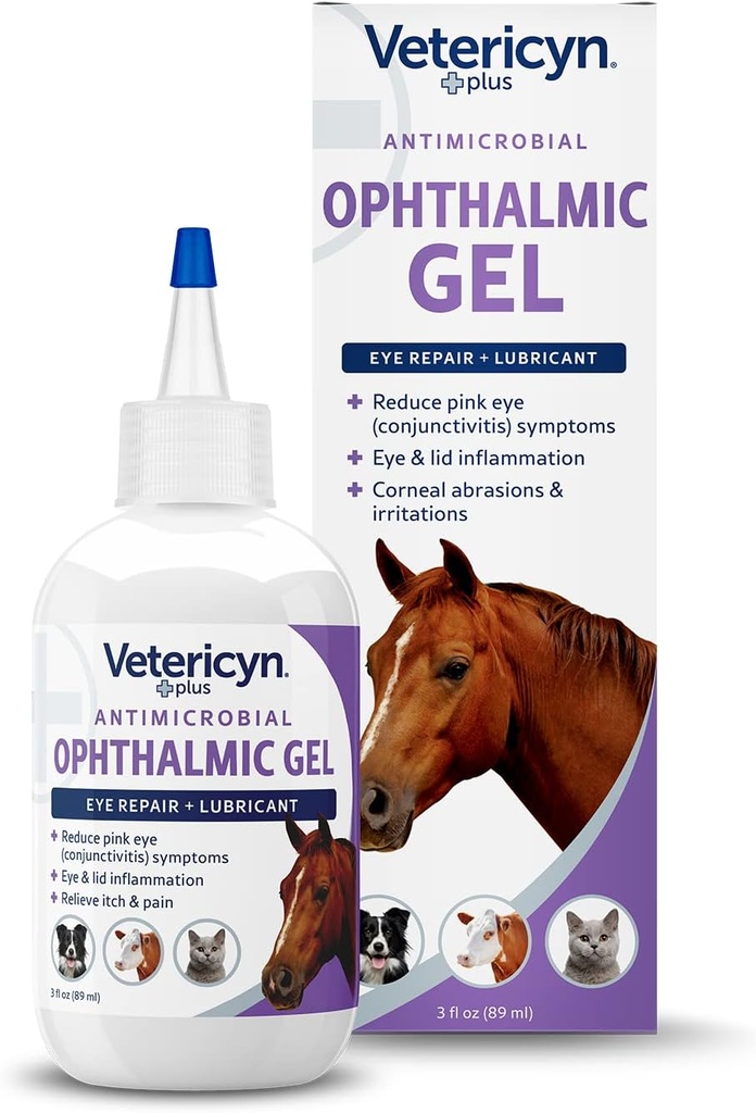 Vetericin Plus Oftalmični gel za oči za konje  3 unče