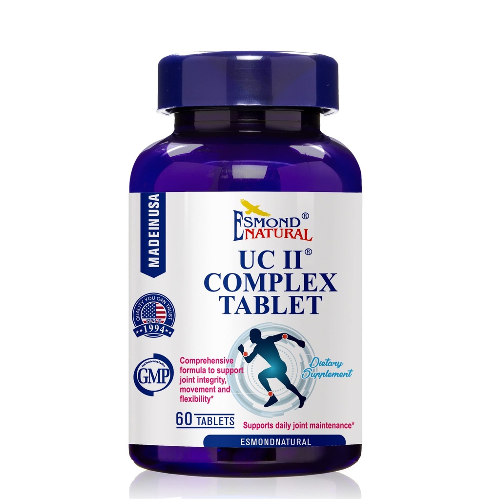 UC II Complex (celovita formula za podporo skupne integritete, gibanja in prilagodljivosti), GMP, Natural Product Assn Certified, Made in USA - 60 tablet
