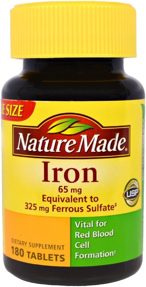 Narava Made Iron 65 mg Tablete 180 ea (paka 3)