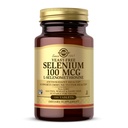 Solgar Selen 100 mcg - 100 tablet - podpira antioksidant in imunski sistem zdravje - Ne- GMO, Gluten Free, Dairy Free, Kosher - 100 postrežbe