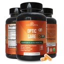 Optika Care Eye Vitamini – Lutein, Zeaksantin, Vitamini A C E, cink, baker, Krizantema & Goji – Antioksidant Micronutrient Formula za podporo vida – 3 PK
