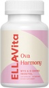 OVA Harmony - Myo & D Chiro Inositol Kapsula - 40:1 Razmerje - Podpora za delovanje jajčnikov - Hormonsko ravnovesje - 120 Inositol Dodatne kapsule
