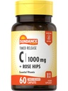 Sundance Vitamin C 1000mg z Rose Hips 