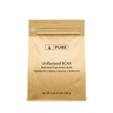 Čiste izvirne sestavine Unflavored Instantized BCAA (8oz) prašek, razvejana veriga esencialne aminokisline, dodatek
