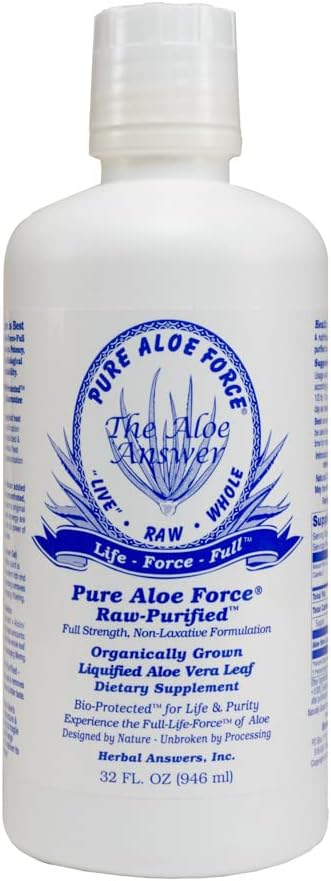 HERBAL ODGOVORI Aloe Force - Pure Aloe Vera Dietary dodatek, 32oz
