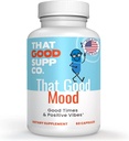 To Good Supp Co - To Good Mood podpora dodatek za ženske in moške - Mood Booster, Podpira s Stress Relief & Kognitive Well Being - Vitamin B12, 5-HTP, Ashwagandha Root, GABA - Made in USA