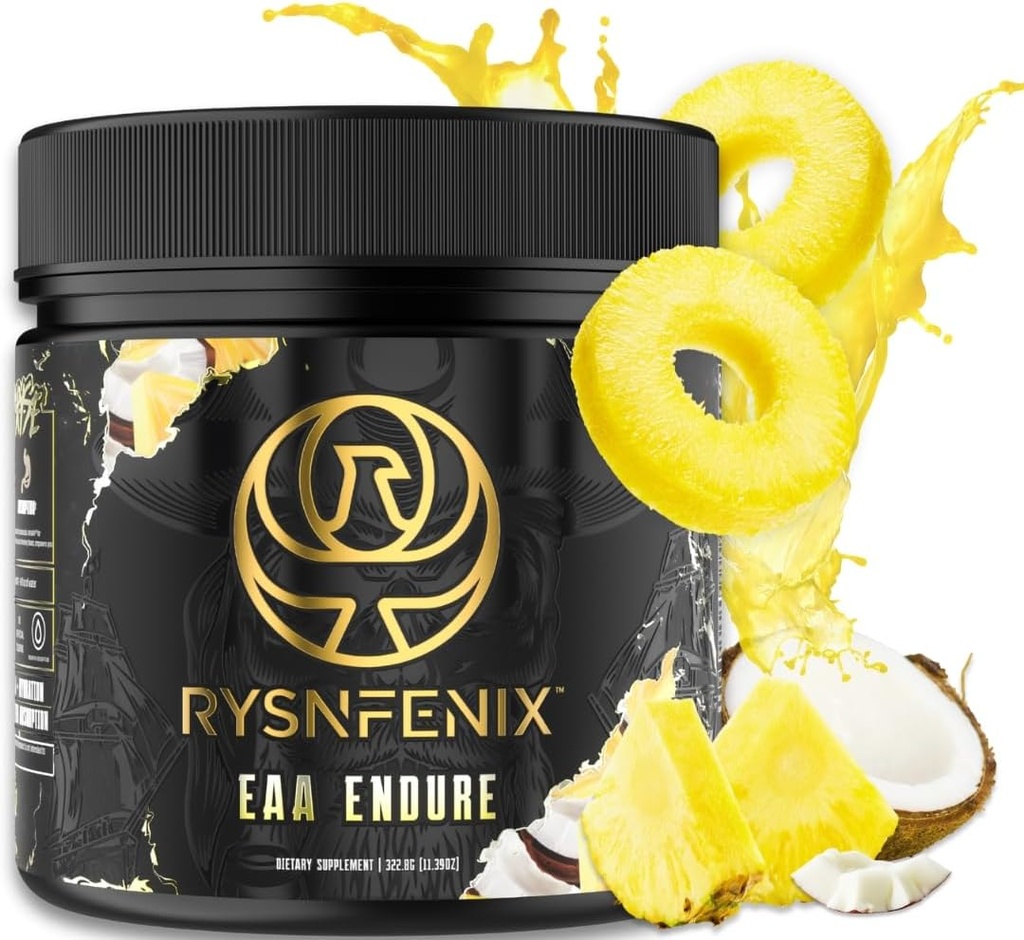 EAA Endure - 11g EAA + BCAA z Astragin & Black Pepper Extract za izboljšano absorpcijo aminokislin in aquamin elektroliti za hidracijo 