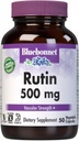 Bluebonnet Nutrition Rutin 500mg (Sophora Japonica) Antioksidant Bioflavonoid za žilno podporo* Vegan, Gluten-free, Soy-free - rastlinsko-bazen Rutin dodatek - 50 Zelenjavne kapsule