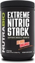 NutraBio Extreme Nick, dušikov oksid in Cell Volumizing Formula- 30 Servings (Krvava pomaranča)