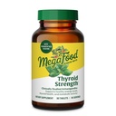 MegaFood Thyroid Jakost - Mineral Supplement- Podpora ščitnica za ženske z Ashwagandha, cink, selen, baker, jod in L-tirozin - 90 Tabs (45 Servings)