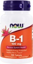 Now Foods Vitamin B-1 (Thiamin), 100 tablet / 100mg (paket z 2)