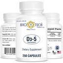 Biotech Pharmacal Vitamin D3 (D3 5k i.e., 250 števk)