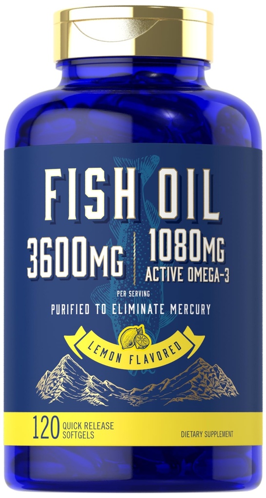Carlyle Ribje olje 3600mg 