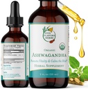 Ashwagandha Tinktura - spodbuja vitalnost, pomirja um, imunske podpore, Adaptogen, Lemon Balm, Zeliščni dodatek - 2 Fl Oz