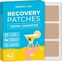 Paketi za obnovo stranke 42 Pack - Prebudite se Osvežite & Energiran z našimi 100% naravnih sestavin Patch - Skin-prijazno in vodoodporno - Nanesite pred pitjem - Izboljšano Jutro Formula