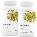THORNE - Bone Health Bundle - Vitamin K & Vitamin D-5000 Combo za močne kosti - 30 do 60 Servis