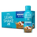 GNC Lean Shake 25 Protein Shake, klinično dokazano upravljanje s težo, nadomestek obroka, 25g beljakovin z nič dodanim sladkorjem, pripravljen za pitje, kokosova karamela, pakiranje po 12