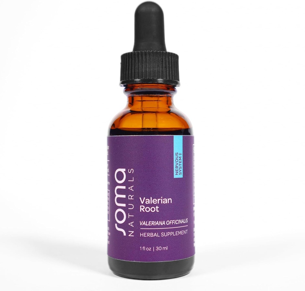 Organic Valerian Root Extract, zmogljivost in energijsko dopolnilo, ohranja akuiteto in ravnotežje, ne-GMO, Gluten-free, 1fl oz, 30ml