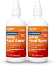 Basic Care Premium Saline Nasal Vlažilni Spray, Takoj pomirja nos nos nos Spray, Nesrednja Relief, 3 fl oz (Pack z 2)