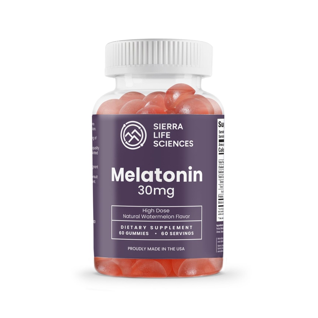 30 mg melatonin Gummy 