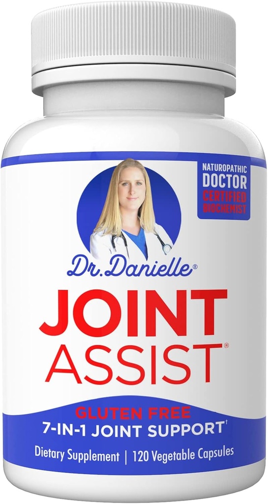 Dr. Danielle Joint Assist - Glukozamin Chondroitin Turmeric Msm Boswellia - skupna podpora in pomoč - 120 kapsul