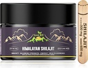 shilajit Pure Himalaan Organic - Gold stopnje Shilajit Resin z organskimi ajurvedskimi zelišči v visoki moči za energijo, moč in imuniteto, 30 Grams