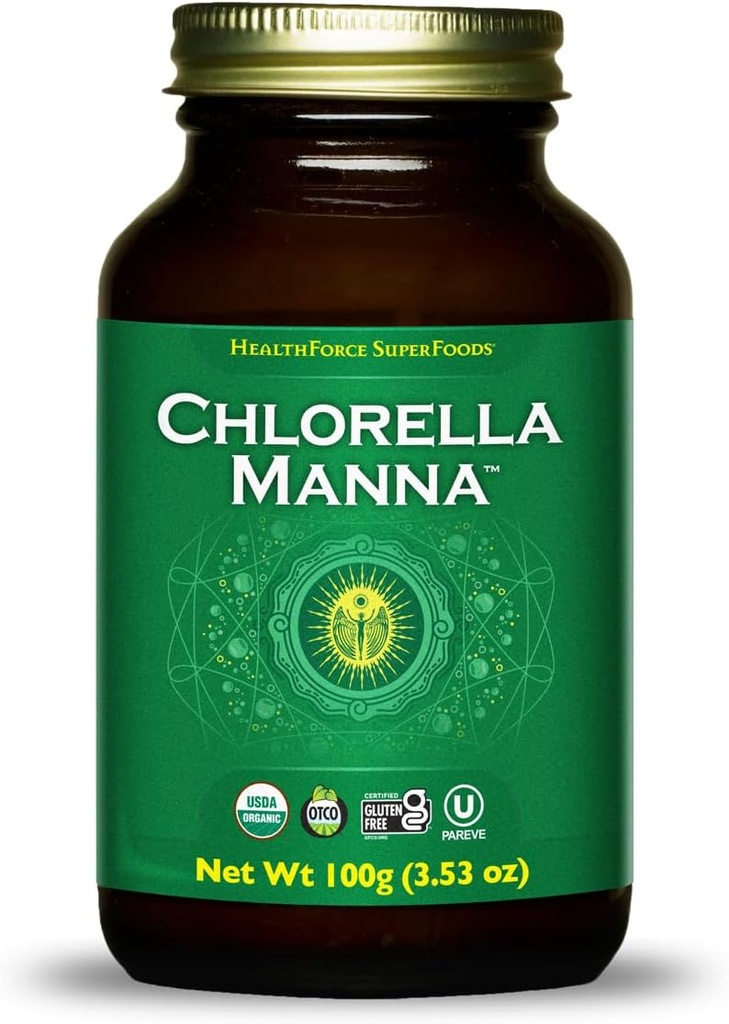 HealthForce SuperFoods Klorella Manna - prašek - 100 Grams