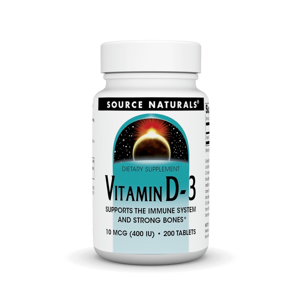Vir Naturals Vitamin D-3 400 i.e. 200 tablet