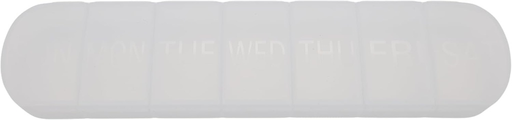 7 Tedenske tablete AM PM Organizator, ShysTech velike tablete tablete tablete Box 1 čas na dan za tablete/zdravilo/dobava/vitamin (čisti)