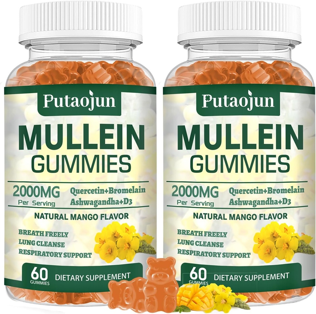 Mullein Gumies za pljuča 
