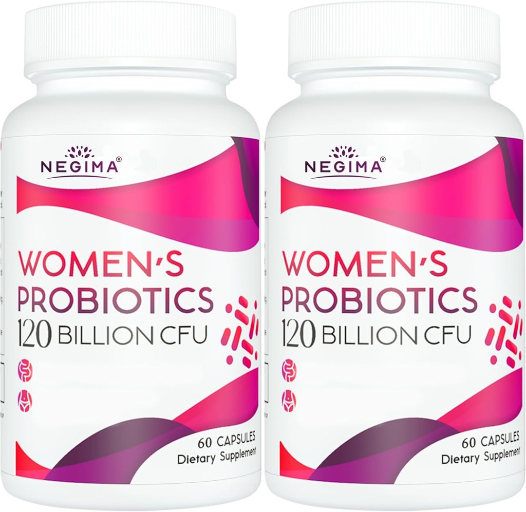 Negima Menopause dopolnila za ženske, 120 milijard CFU probiotiki za ženske, 13-v-1 zelišča in botanični kompleks, za Hormone Menopause, vročih Flashes, nočno potenje, Mood Swingers, spanje - 120 kapsul