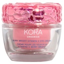 KORA Organics Berry Bright Firming Vitamin C Cream za oči, Hydrate & Okrepiti, Certified Organic, Cruelty Free, Ponovno polnjenje, 0.50 fl oz