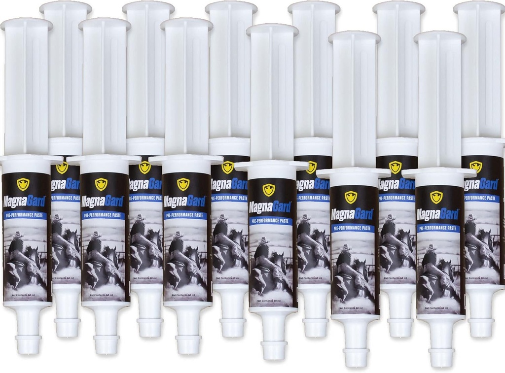 Pre-performance Umirjanje paste za konje - vsa naravna gastrična podpora Eagle Equine (12 Pack)