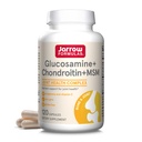 Jarrow Formulas® Glukozamin + Chondroitin + MSM Kapsule, dodatek za skupno podporo z vitaminom C in manganom, 30 kapsul, 120 dnevna zaloga