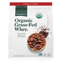 Natural Force Whey Protein Powder – Čokolada, 5 lbs – Grass Fed Organic, Pure, Keto & Paleo prijazno, Nizki ogljikovi hidrati, Košir, Non GSO – Family Size A2 Protein