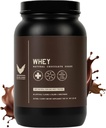 High Level Whey Protein Powder Stevia sladkana, naravna čokolada Shake, 24g proteini, Ultra Filtriran ne-GMO, Prebavne encimi, Gluten Free, 