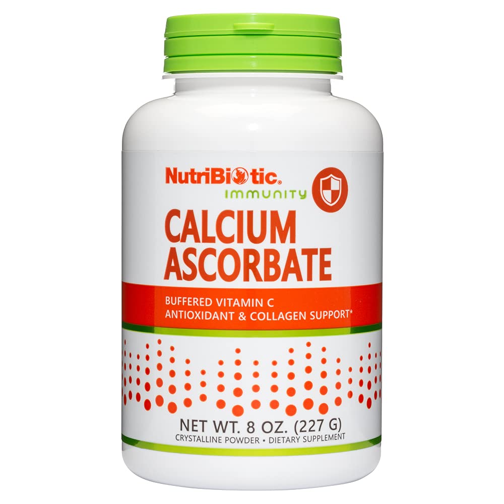 NutriBiotic - kalcijev askorbat Vitamin C v prahu, 8 Oz 