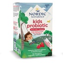 Nordijska narava Otroci probiotične piksije, mešano jagode - 30 paketov - 3 milijarda CFU - Prebavni Wellness, Imunska podpora - Non-GMO, Vegan - 30 Servingov