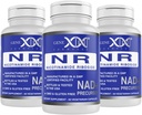 Geneks Formule NR Nikotinamid Ribozid 300 mg (3 pakiranja) NAD+ Predkurz za zdravo staranje - GMP-Certified, Non-GMO, Gluten-free, Vegetarian