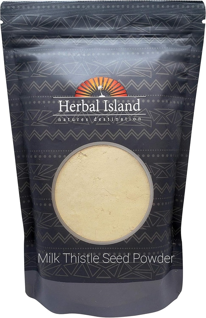 Milk Thistle Seme Powder - 1lb ali 16oz - (Silybum Marianum)