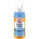 ARM & HAMMER Preprosto Saline Dnevna nega Nazal Mist, brez zdravila ne-zamotane Saline Spray za Instant Nasal Congestion in alergija Relief, Uporabite tako pogosto, kot je potrebno, Primeren za uporabo, če noseča, 1.6 oz