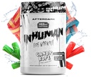 AFTERDARK INHUMAN pred treningom prašek, okrepljena miselno-mišična povezava, trajna energija, močna nootropna mešanica, Vegan, Gluten-free, Soy-free, 400mg kofein, brez Crash, Candy Rope