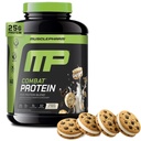 MusclePharm Combat Protein Powder, Cookies N krema aroma, gorivo mišičevje za produktivno obdelavo, 5 beljakovinskih virov, vključno z izolatom sirotkinih beljakovin in jajčni albumin, gluten brez, 4 lb, 52 servov