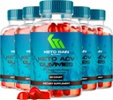 (5 paket) Keto Rain Gumies - Keto Rain Napredno ACV Gummys, Keto Rain ACV Gummy 1050MG - Vse naravne Keto Rain Apple Cider Vinegar, KetoRain ACV Gummys, 300 Gummies za 5 mesecev