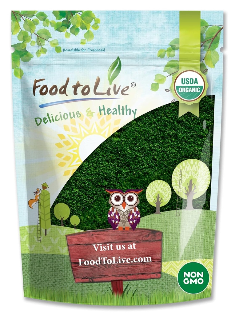 Živilo za organske alge v prahu Mix, 4 funti – Spirulina in Klorella 50/50 Mešanica, ne-GMO, bogata s klorofilom, Surova, Pure, Veganska Superfood, razsutem stanju, super za napitke, dober vir beljakovin