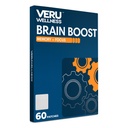 Veru Wellness Brain Boost Kognitivni obliž - Dnevni spomin, sprememba in fokus podpora možganov - Ginko Bilboa, Rhodiola Rosea, MCT (60 dan)