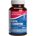 ALCAR Acetil L-Carnitine 500mg - High Potency L Carnitine Supplement for Nerve Brain Memory Energy and Focus Support - Vegetarian Non-GMO & Made in the ZDA in cGMP Infrastrukture - 30 servisov